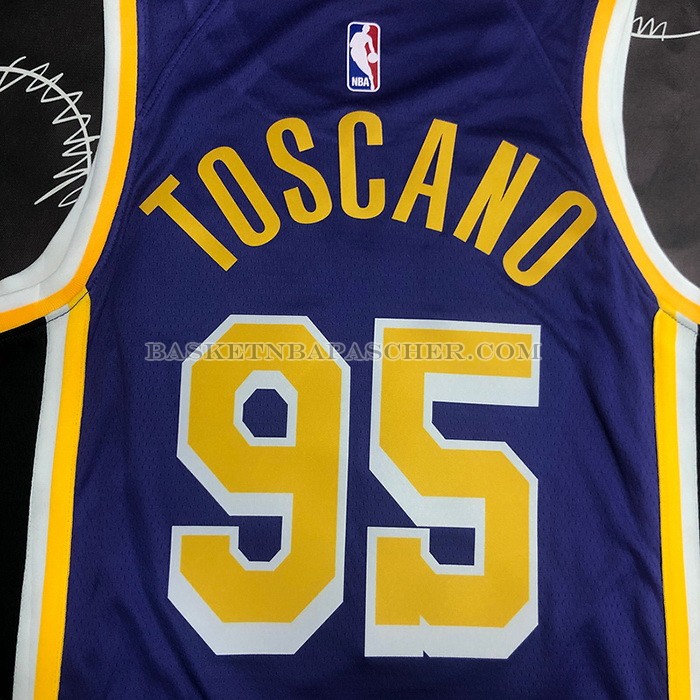 Maillot Los Angeles Lakers Juan Toscano-Anderson NO 95 Statement 2020-21 Volet